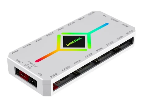 GAMEMAX V4.0 ARGB+PWM HUB WT