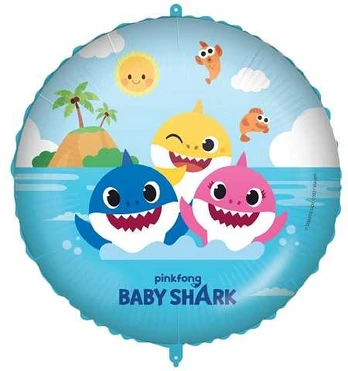 GoDan Balon foliowy 18"BabyShark FunInTheSun 92977 29773