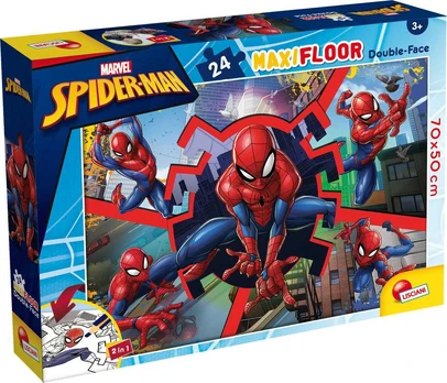 Lisciani LISCIANI MARVEL Dėlionė DF MAXI FLOOR 24 SPIDERMAN