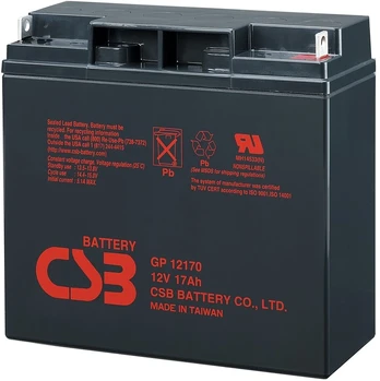 Akumuliatorius (AGM) CSB 17Ah 12V F3 VRLA (GP12170)
