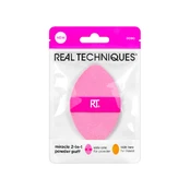 Real Techniques Miracle 2-In-1 Powder Puff 1 pc kaina