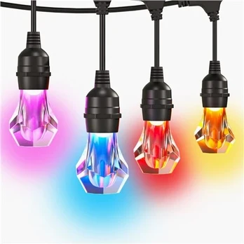 Nanoleaf Essentials Matter Outdoor String Light valonauha, aloituspakkaus, 30 m