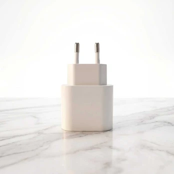 25W PD 3.0 USB-C sieninis įkroviklis Android ir iPhone telefonams (Baltas)