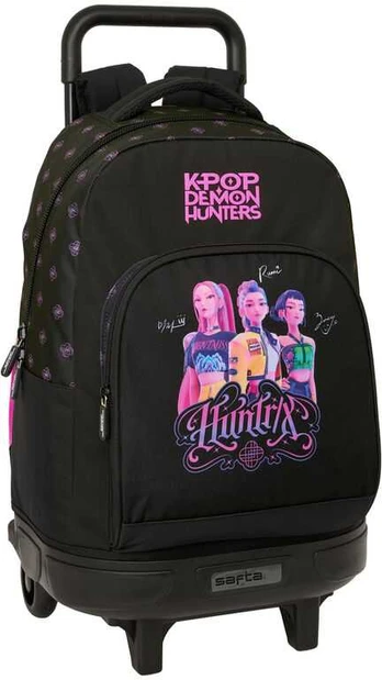 Safta Kpop Demon Hunters Negra Trolley