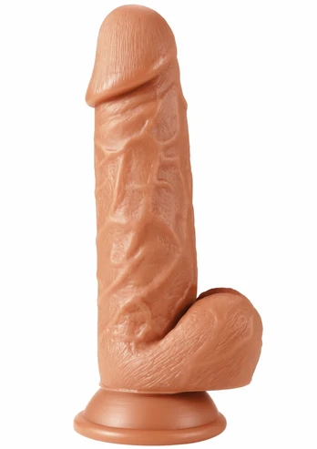 Realistiškas PVC dildo 21 cm