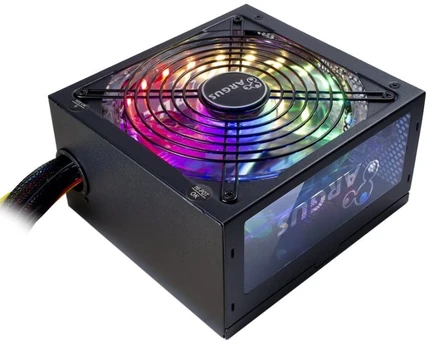 Maitinimo blokas Inter-Tech RGB-700W_II 600 W, 140 mm, 19 - 35 dB