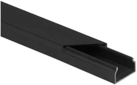 Electrical installation strip set BLACK CLS 25x16 2m (PACK 10zt.)