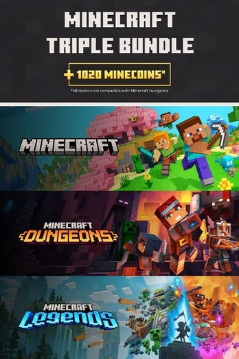 Minecraft Triple Bundle Xbox