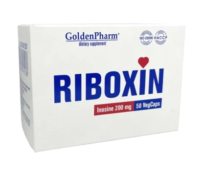 Riboksinas 200 mg „Golden Pharm“, 50 kapsulių