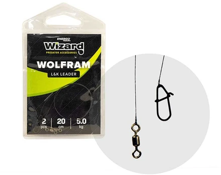 Pavadėliai Wizard L&K Wolfram Leader 45cm