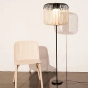 "Forestier Bamboo Light" grindų lempa 1 lemputė juoda