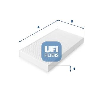 Filtras, salono oras UFI 53.023.00