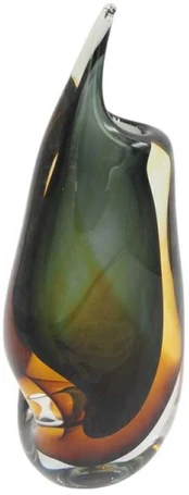 Stiklinė vaza „Forma Lumo“ – 13×8×30 cm