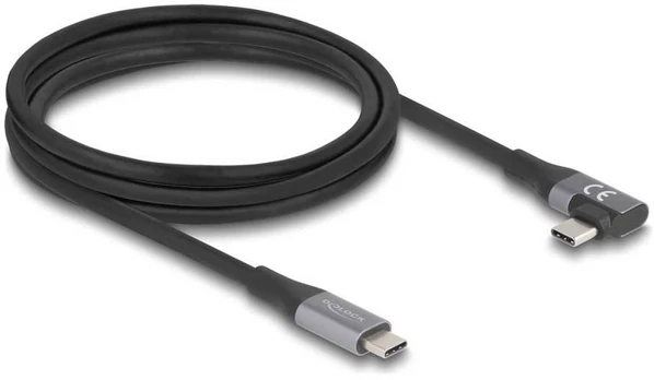 Kabelis USB Delock USB-C - USB-C 2 m Juodas (81132)