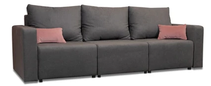 Modulinė sofa Modul 2400 Tamsiai pilka