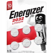 ENERGIZER BATTERIES SPECIAL CR2032 6 PIECES NEW kaina