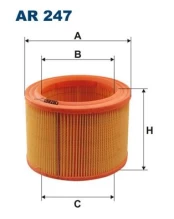 Oro filtras FILTRON AR 247 kaina