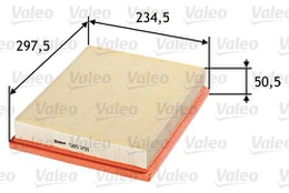 Oro filtras VALEO 585291 kaina