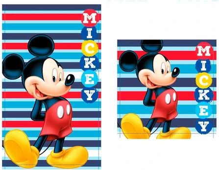 Disney Mickey set 2 cotton bath towels