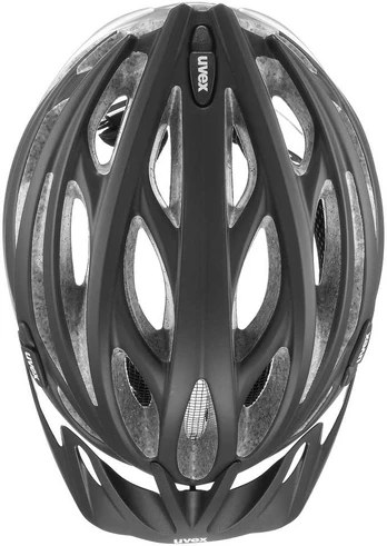 Šalmas Uvex oversize juodas mat sidabrinis-61-65CM