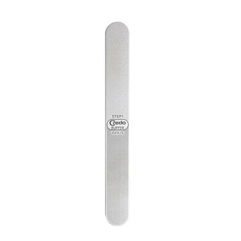 Metalinė, dvipusė dildė nagams Credo 2 in 1 Metal Nailfile & Buffer, CRE03855