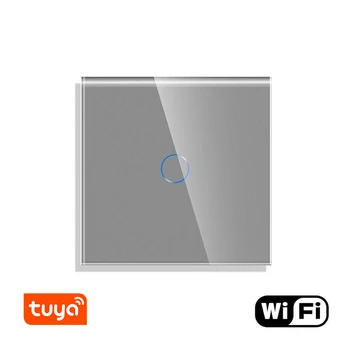 WiFi vienpolis sensorinis jungiklis Feelspot, pilkas 800W