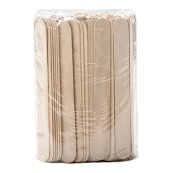 Medinės vaškavimo mentelės ItalWax Full Body, 60 vnt