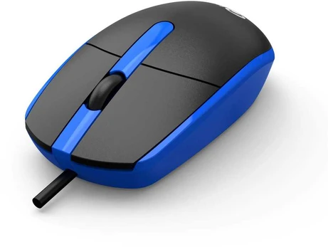 Pelė C-TECH WM-10, černomodrá, USB