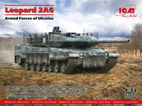 ICM - Leopard 2A6 Armed Forces of Ukraine, 1/72, 72820