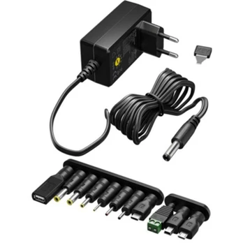 Goobay 64570 Universal Power Supply 3 V - 12 V, Max. 27 W, 2,25 A, Black