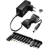 Goobay 64570 Universal Power Supply 3 V - 12 V, Max. 27 W, 2,25 A, Black kaina