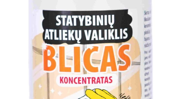 Statybinių atliekų valiklis BLICAS, 0,5 l