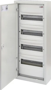 WRP12-4 metal distribution board w/m. 48 mod. IP30 kaina