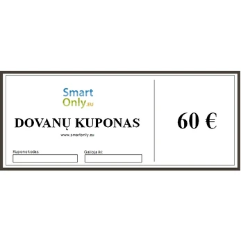 Dovanų kuponas 60 €