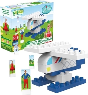 Konstruktorius Qelements BioBuddi Helicopter 333386, plastikas