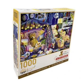 Brain Tree Games Brain Tree dėlionė, Meškiuko Tedžio kambarys, 1000 det.