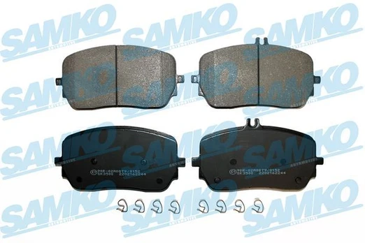 Stabdžių trinkelių rinkinys, diskinis stabdys SAMKO 5SP2244