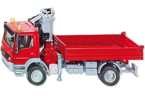 Sunkioji technika Siku Mercedes Atego 3534, raudona