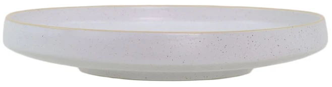 Lėkštutė desertinė Domoletti Grey sand, Ø 18.7 cm, balta