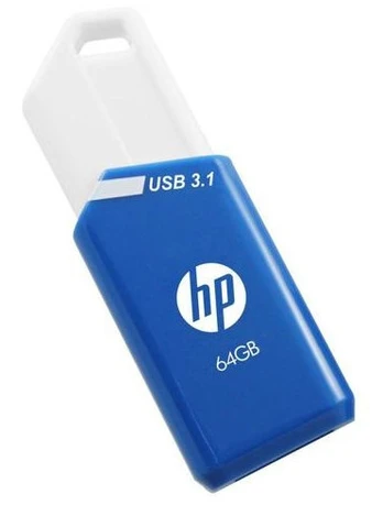 USB atmintinė HP HPFD755W-64 64 GB mėlyna