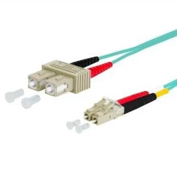 Electraline METZ CONNECT OpDAT jungiamasis kabelis, SC-D/LC-D OM3, 3 m