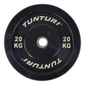 Diskinis svoris Tunturi Training Bumper Plate, 20 kg kaina