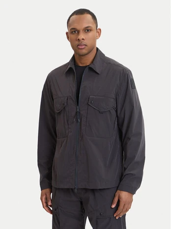Parajumpers Demisezoninė striukė Elgin 26SMPMOSTU02 Pilka Regular Fit