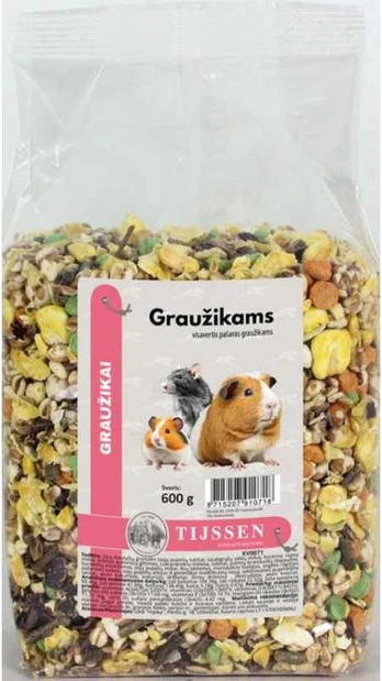 TIJSSEN pašaras graužikams 600g (5)