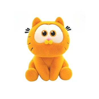 Didelis pliušinis žaislas - katinas Garfildas / Garfield 45cm su pledu