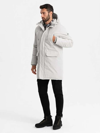 men's jacket cream