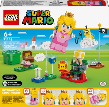 LEGO Super Mario 71441 Nuotykiai su interaktyvia LEGO Peach