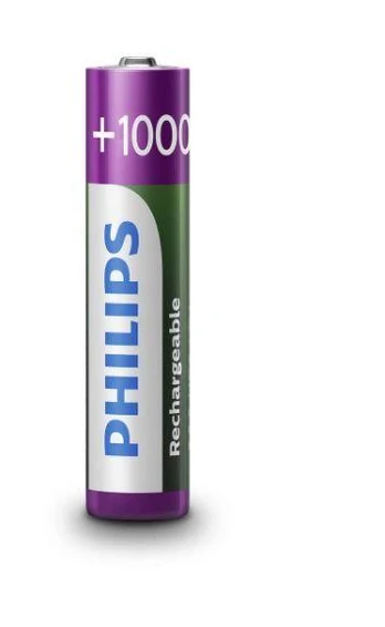 PHILIPS R03B4RTU10/10 AAA Rechargeable Batteries (4pcs)