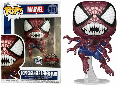 Funko POP figure Marvel Doppelganger Spiderman Exclusive