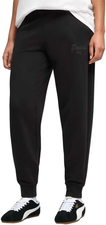 Kelnės moterims Puma ESS Script Comfort juoda 691763 01 (S)